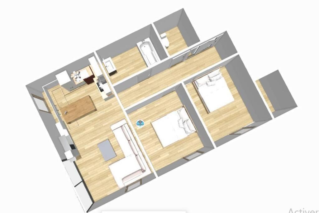 Cozy & Quiet Getaway Just 300M From Paris With Free Private Parking Apartment Gentilly Luaran gambar